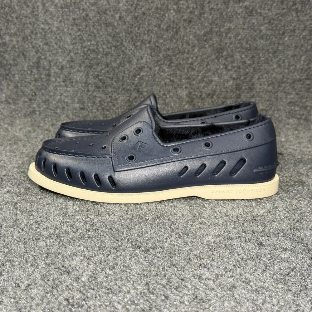 Sperry Authentic Original Cozy Float Boat Shoes Women's 8 Blue Comfort Casual